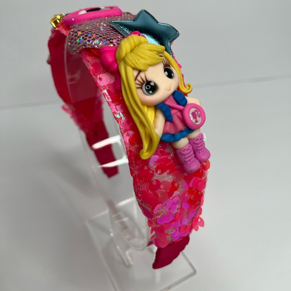 Barbie Girl Handmade Headband NWOT
